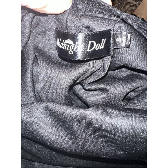 Midnight Doll Dress Womens S Green Silver Sequins Nightclub Swifty Bodycon Party - Picture 6 of 8